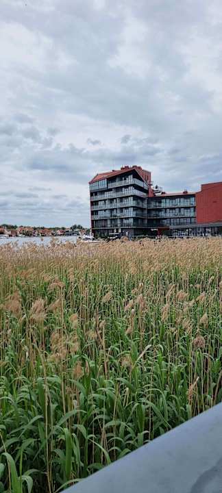 Außenansicht Hotel Mikołajki