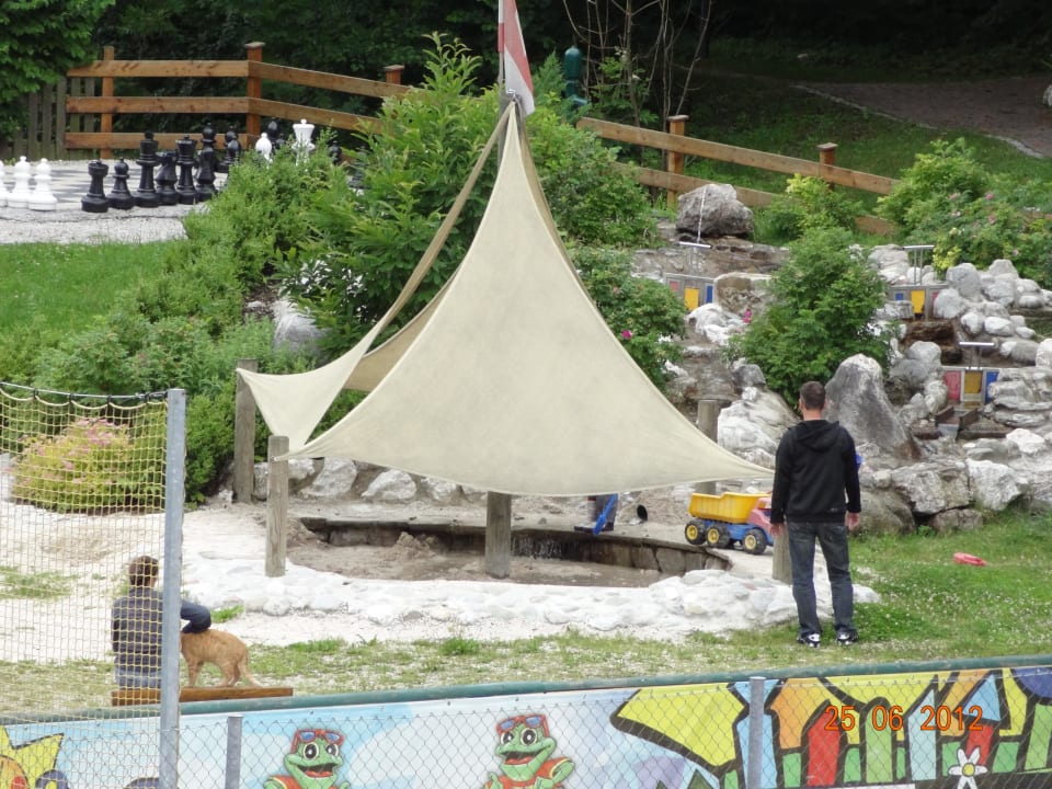Die Wasser- und Sandspiel-Anlage POST Family Resort