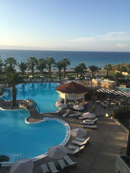 Blick aus dem Zimmer D'Andrea Mare Beach Hotel