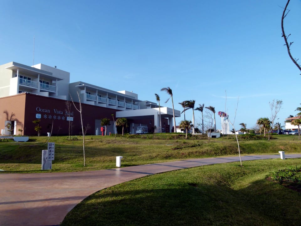 Blick zum Haupthaus  Playa Vista Azul