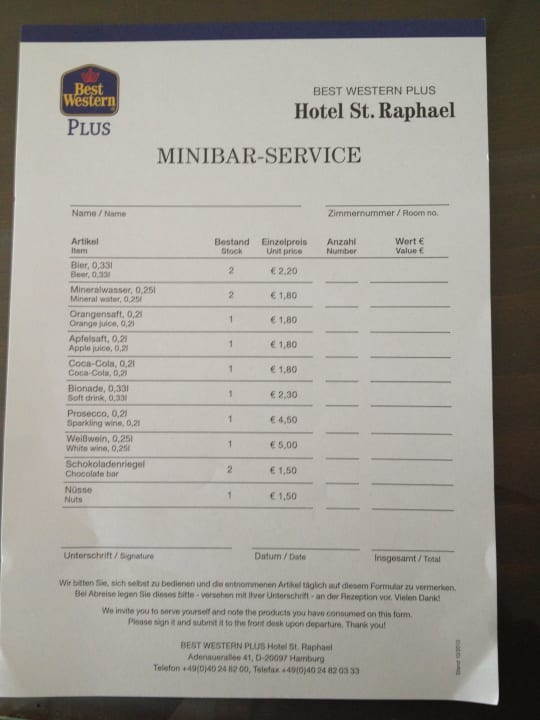 Preise Best Western Plus Hotel St. Raphael