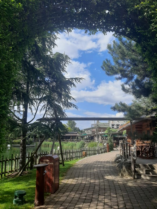 Gartenanlage Tipi Town Europa-Park