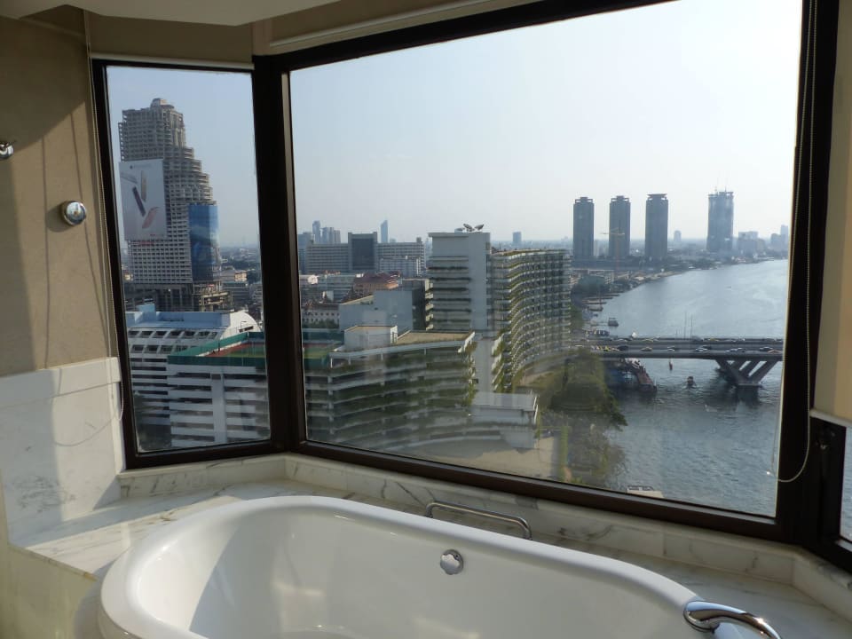 Unser Badezimmer !!!  Shangri-La Hotel, Bangkok