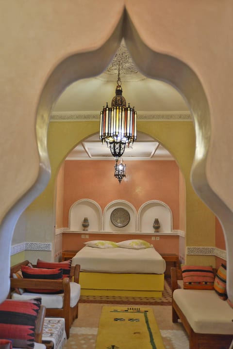 See-through Schlafraum 5. Riad Aicha Marrakech