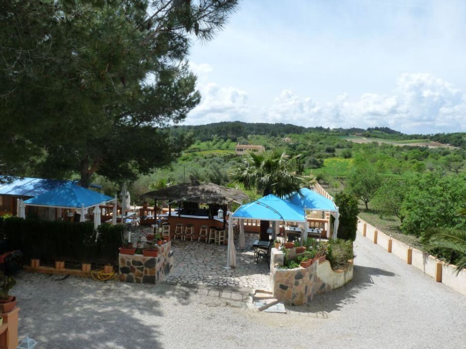 Frühstücksbereich und Bar Finca Montana