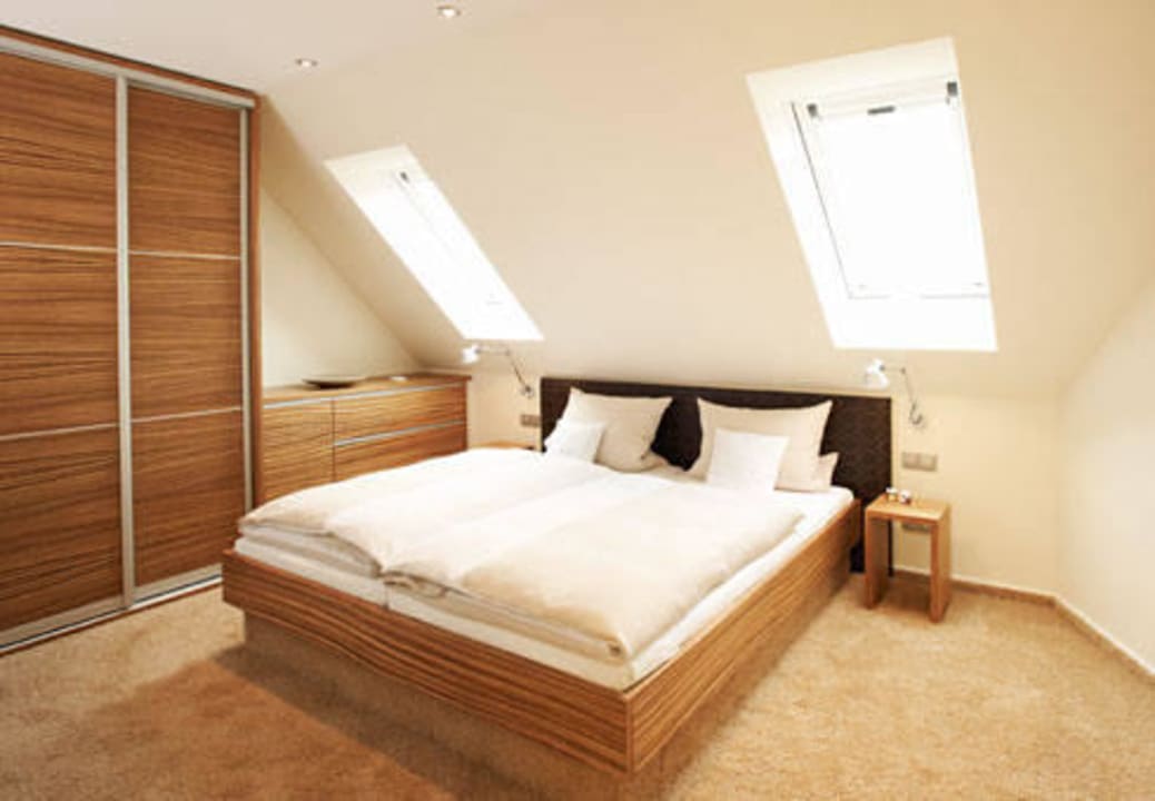 Suite Schlafzimmer Hotel Am Helmwartsturm