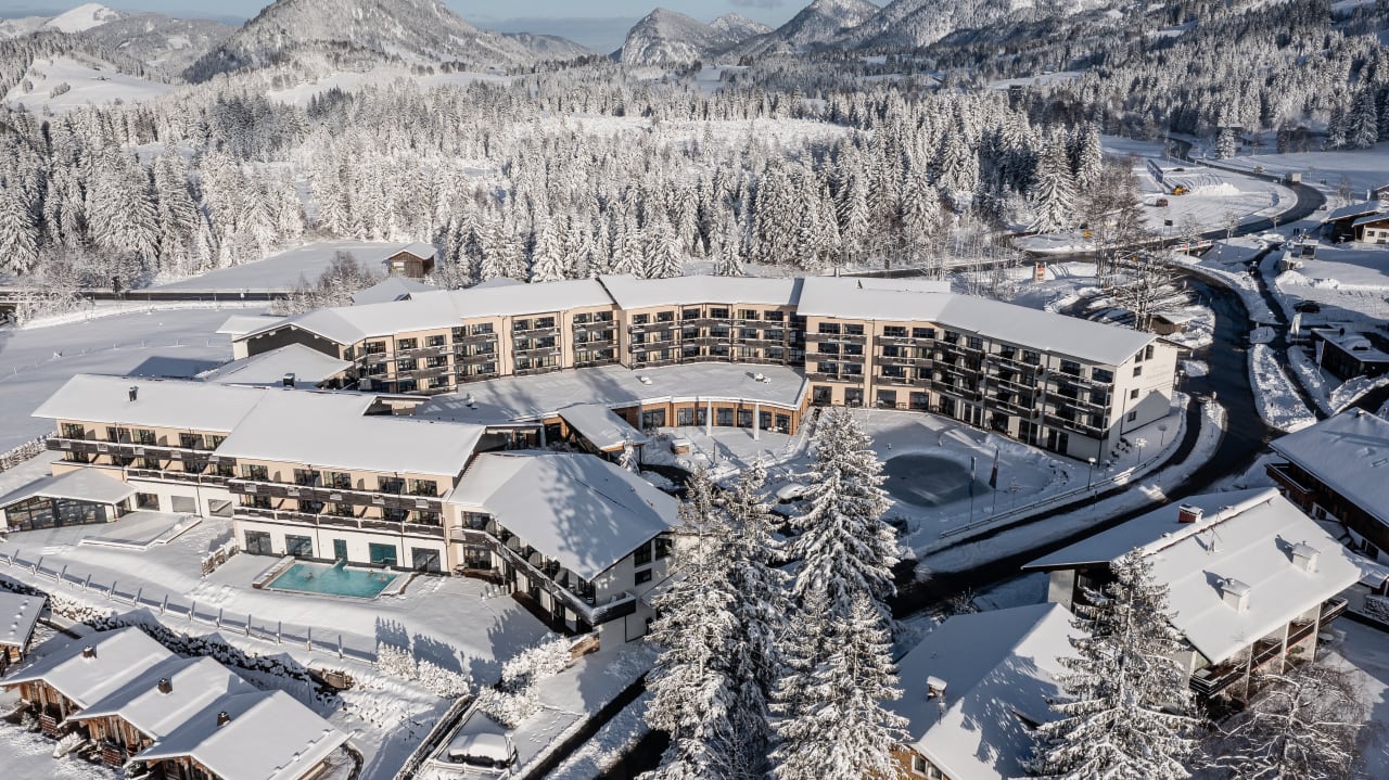 Außenansicht Panoramahotel Oberjoch