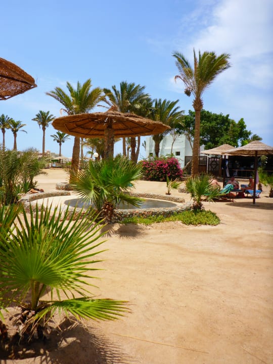 Dusche an der Marina Arabia Azur Resort