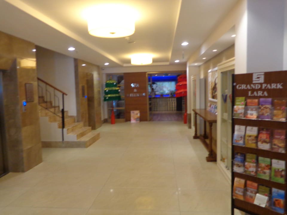 Hier geht es zum Spa Bereich Grand Park Lara Hotel