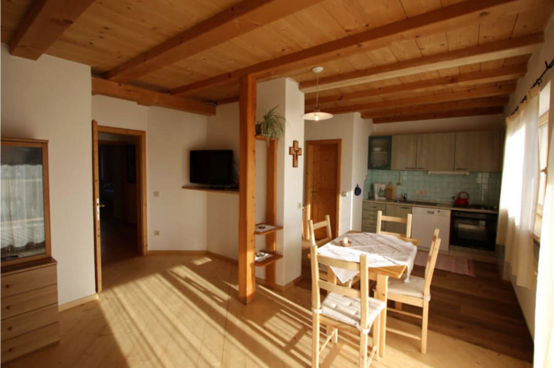 App. Piaz, Wohnküche Appartements Haus Santner