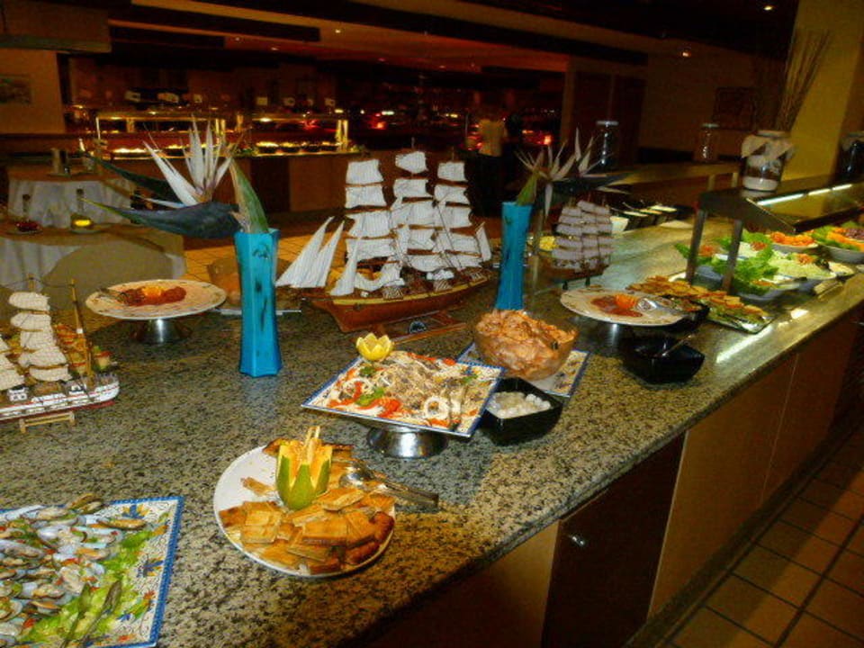 Hier einige Köstlichkeiten vom Buffet SBH Club Paraiso Playa
