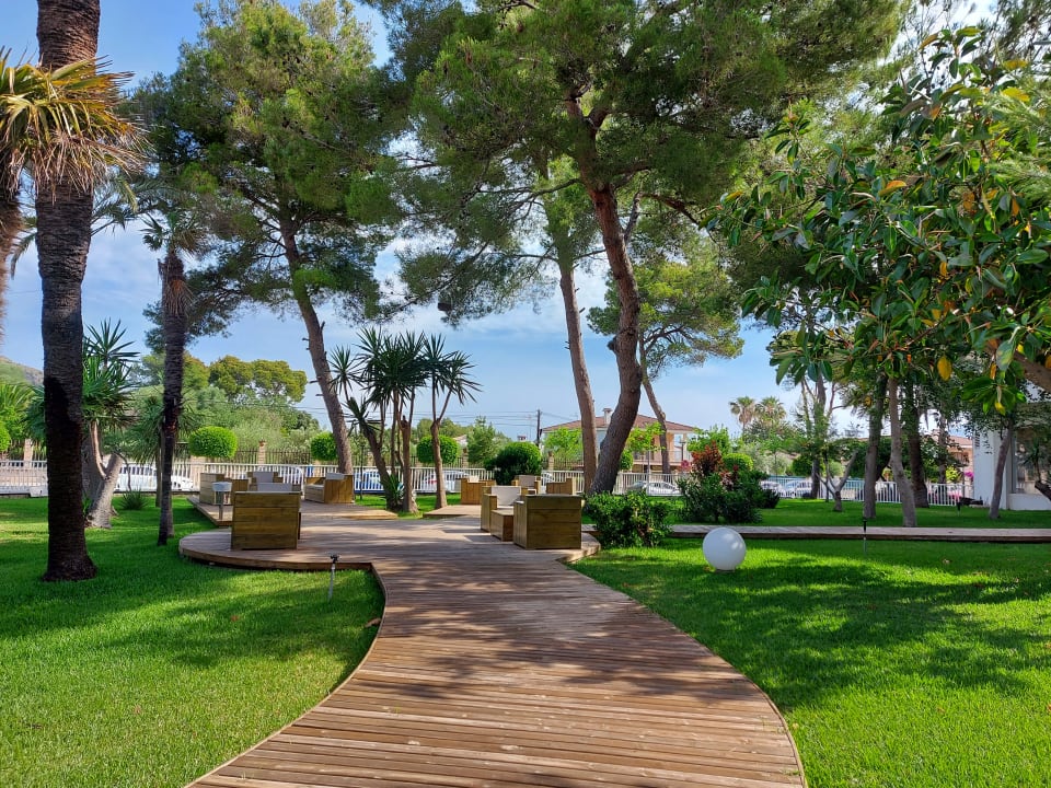 Gartenanlage BG Hotel Rei del Mediterrani Palace