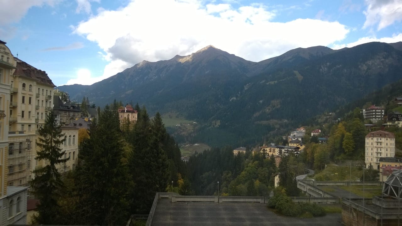 Aussicht vom Zimmer Thermal Resort Hotel Elisabethpark