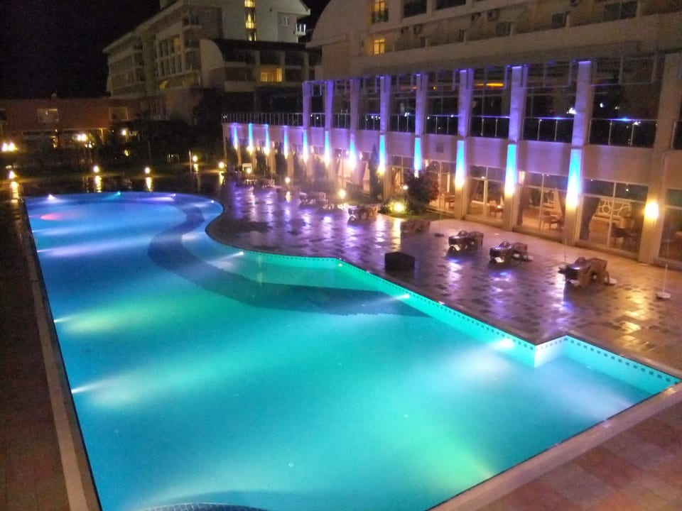 Abendbeleuchtung Solivia Hotel