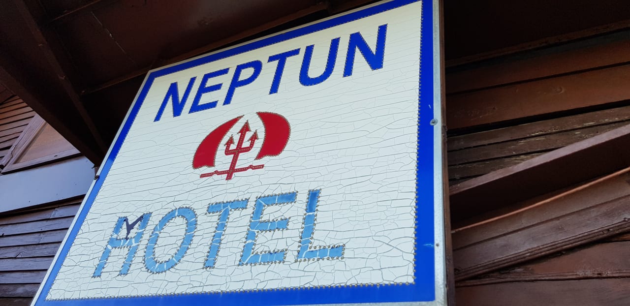 Außenansicht Hotel Neptün/Neptun
