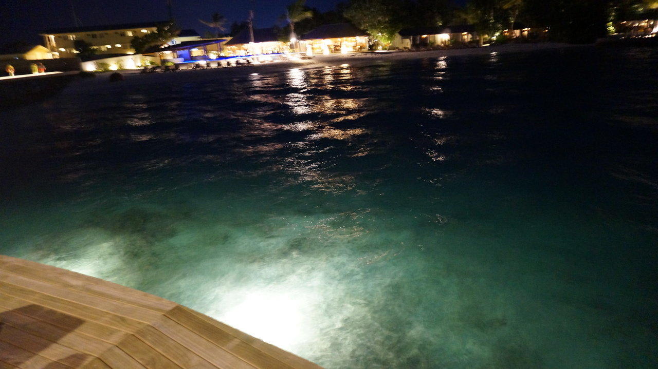 Ausblick von der Vui Bar Centara Ras Fushi Resort & Spa Maldives