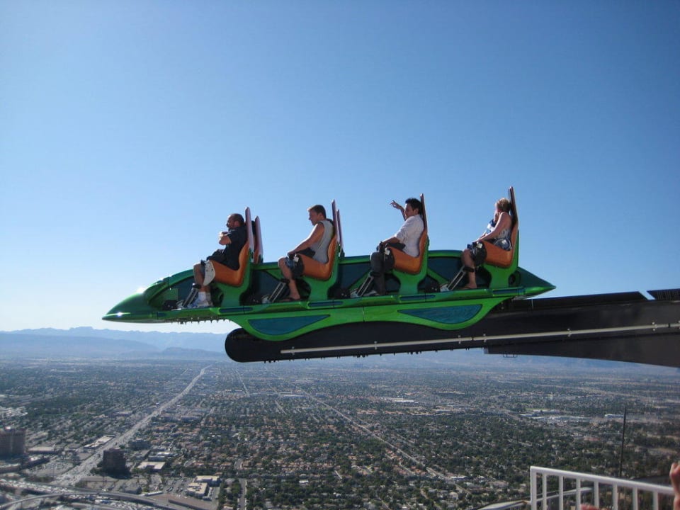 Eine Attraktion auf dem Tower The STRAT Hotel, Casino and SkyPod