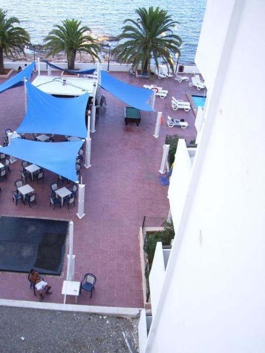 Blick vom dem Balkon Aparthotel Vibra Jabeque Soul