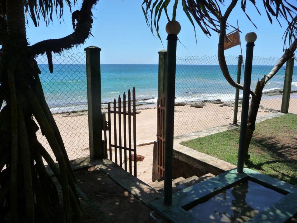 Blick auf den Strand Hotel Garden Beach