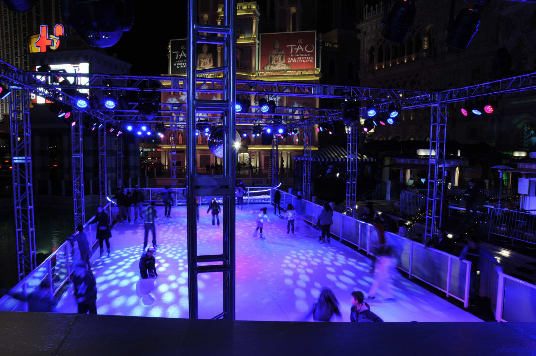 Hoteleigene Eisbahn The Venetian Resort & Casino