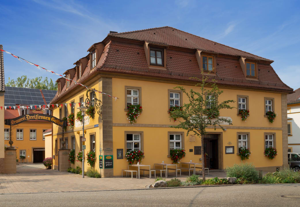 Außenansicht Hotel & Brauereigasthof Drei Kronen