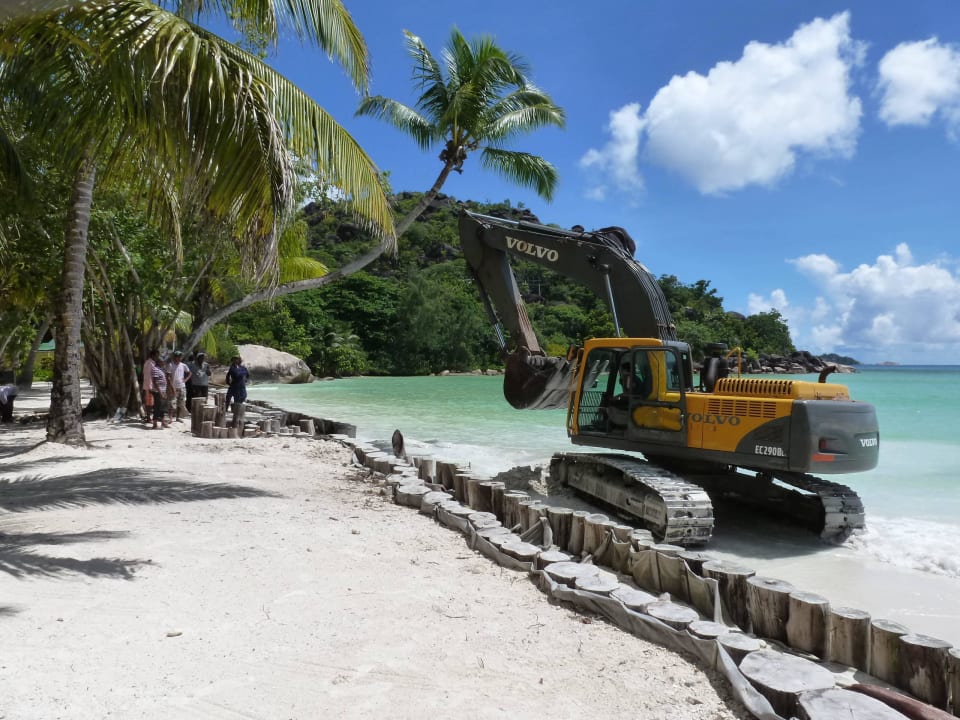 Baustelle während unseres Urlaubs Paradise Sun