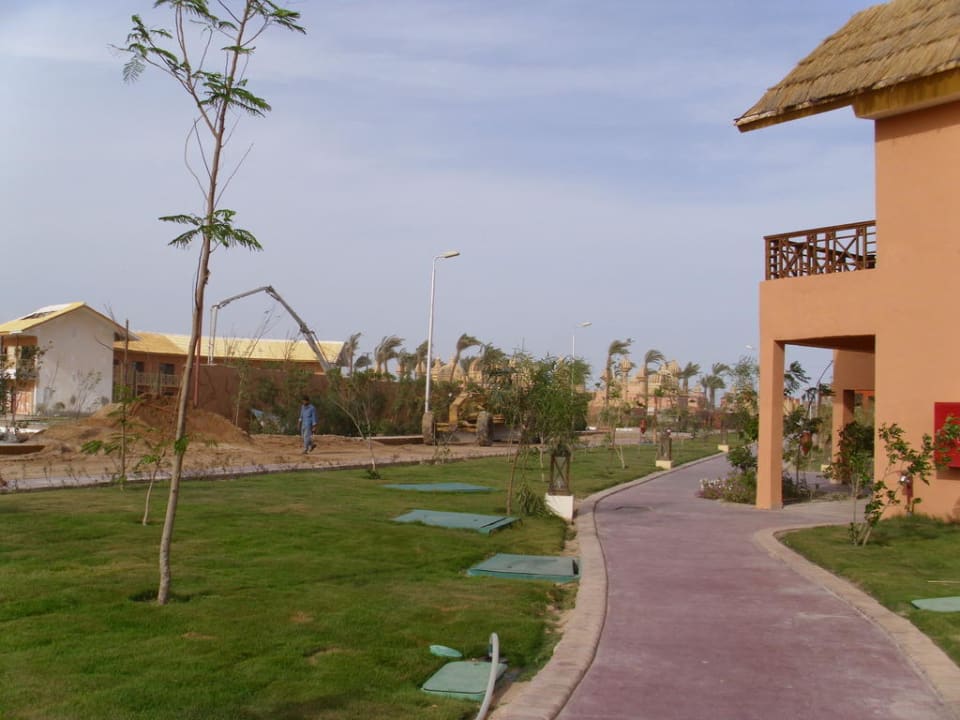 Baustelle 5000er Bereich Pickalbatros Jungle Aqua Park Resort - Neverland Hurghada