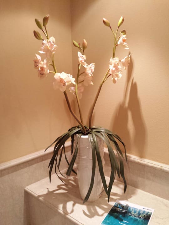 Schöne geschmacksvolle Details im Bad Hotel Schwarzenstein