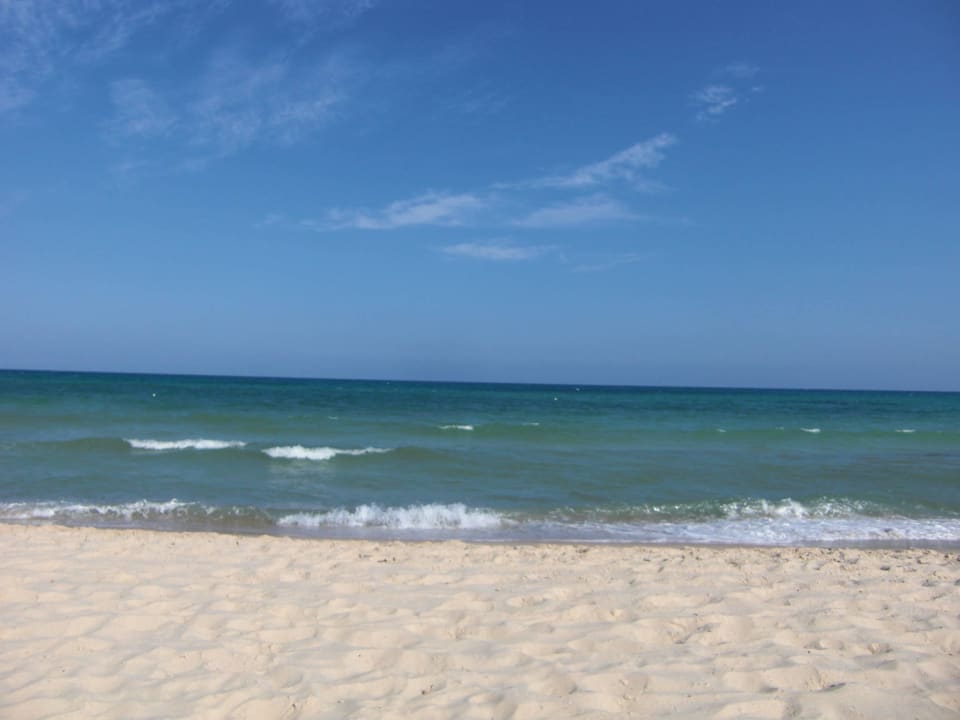 Traumstrand türkisblaues meer weißer Sand Hotel Royal Nozha