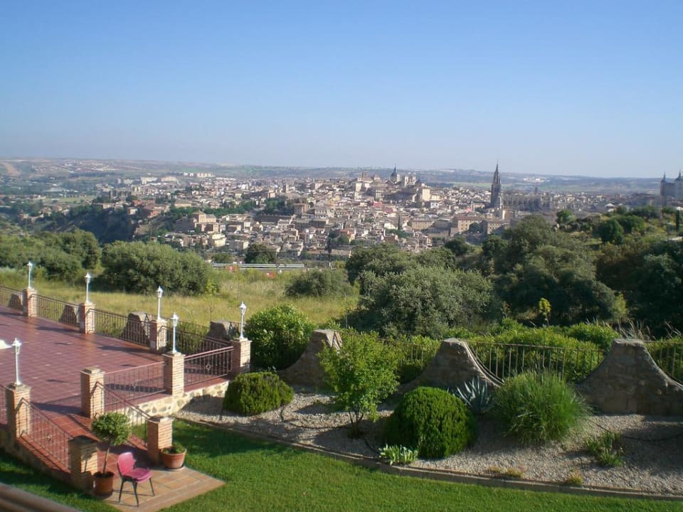 Ausblick auf Toledo Hotel Domenico