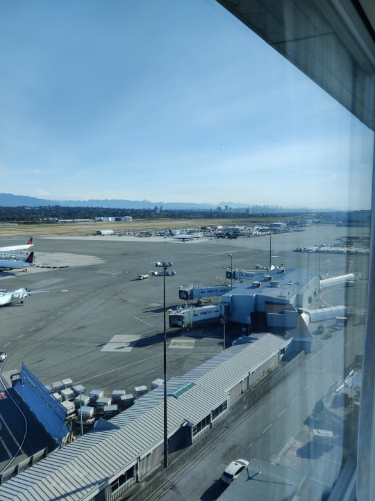 Ausblick Fairmont Vancouver Airport