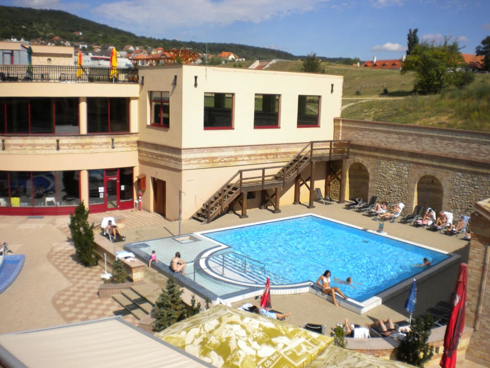 View from our room (no. 2260) Hotel Kapitany Wellness