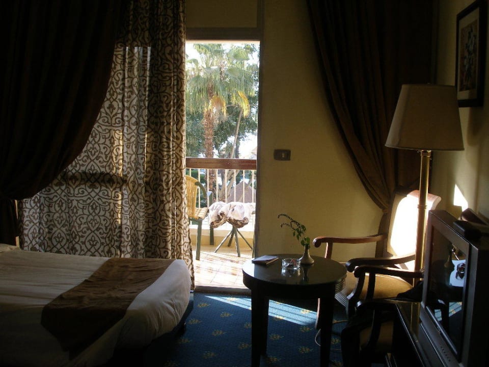 Blick aus dem Zimmer Pyramisa Hotel Luxor