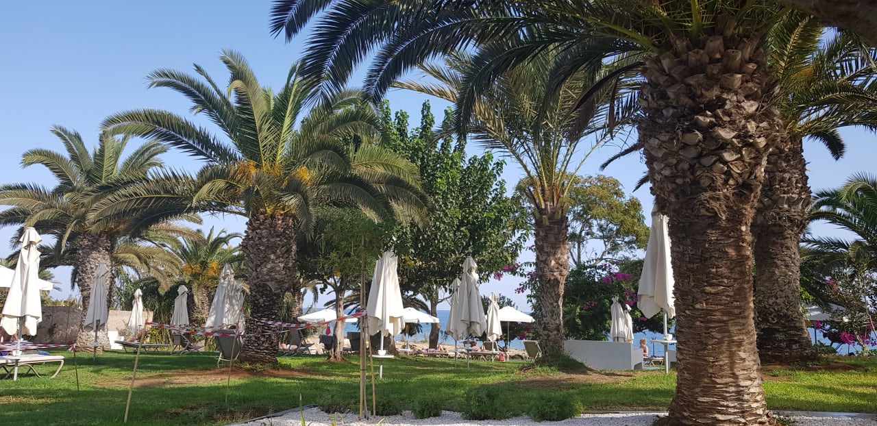 Ausblick Crystal Springs Beach Hotel