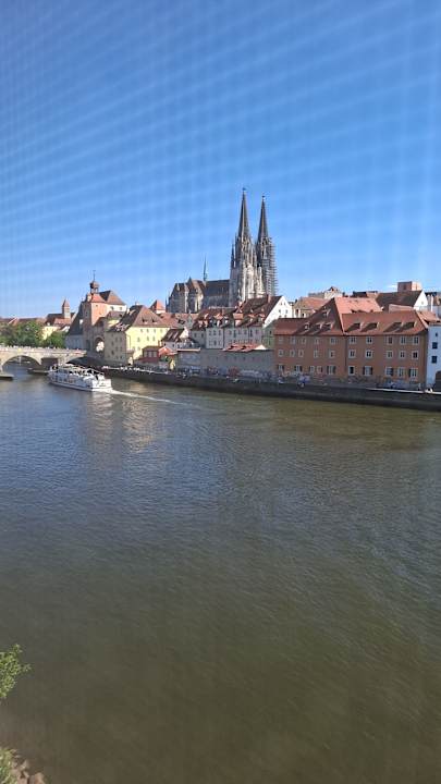 Ausblick Sorat Insel Hotel Regensburg