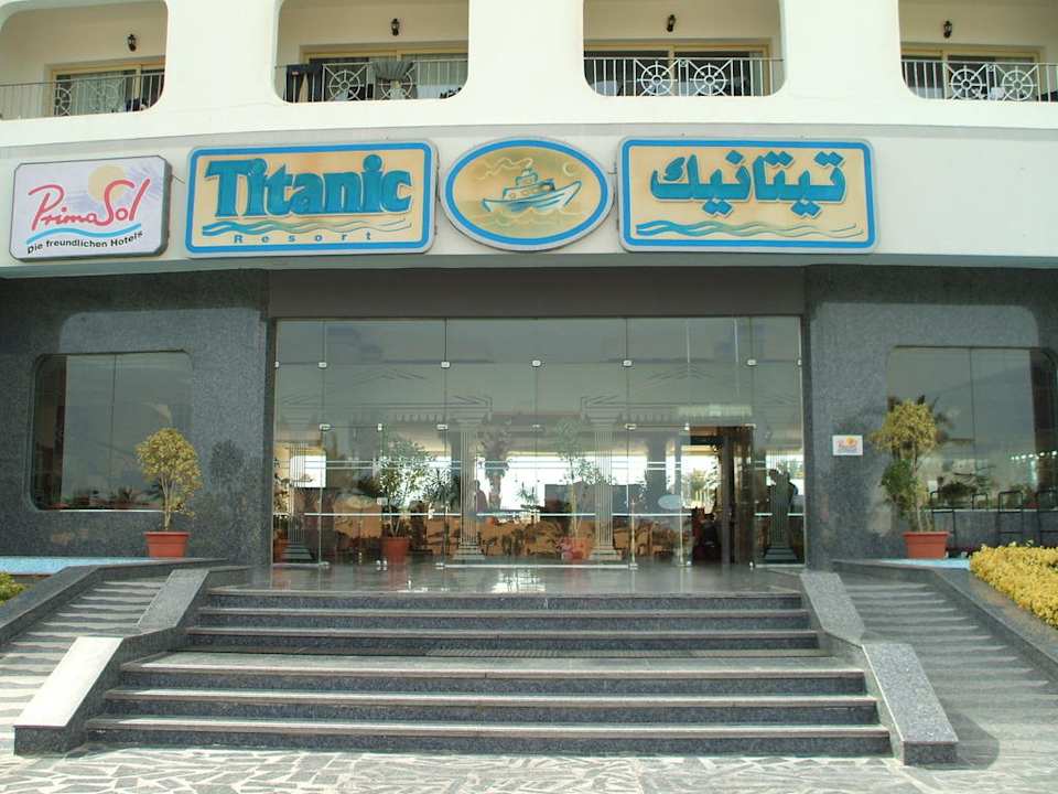 Eingangsbereich Titanic Resort & Aqua Park