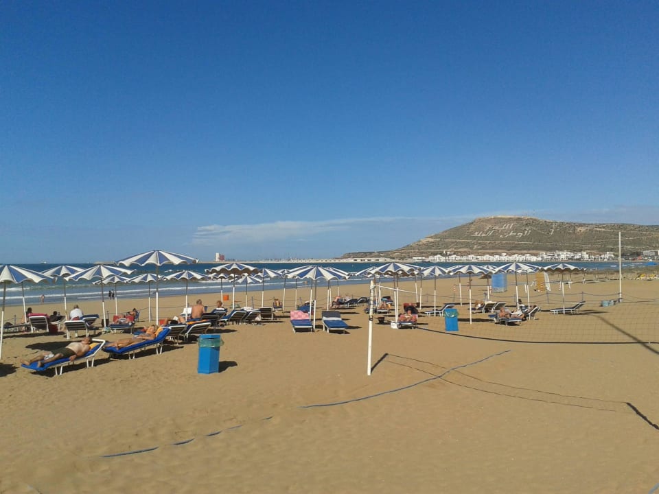 Hoteleigener Strandabschnitt Club El Pueblo Tamlelt