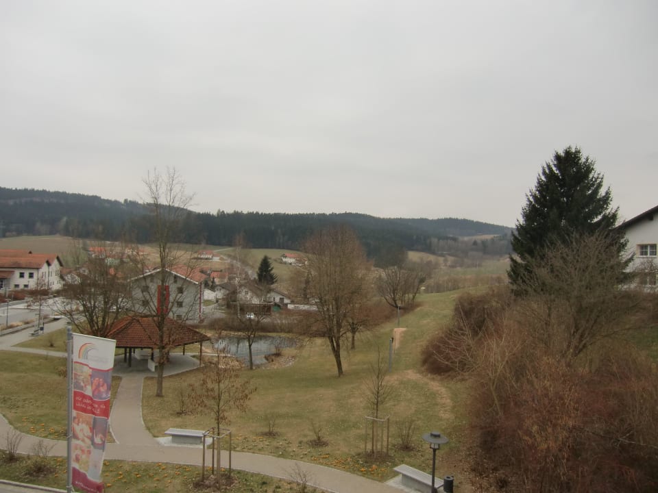 Aussicht vom Hotel Hotel Regenbogenland Zum Kramerwirt