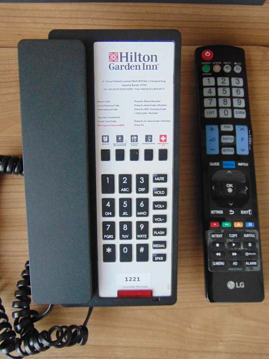 Zimmer Hilton Garden Inn Jakarta Taman Palem