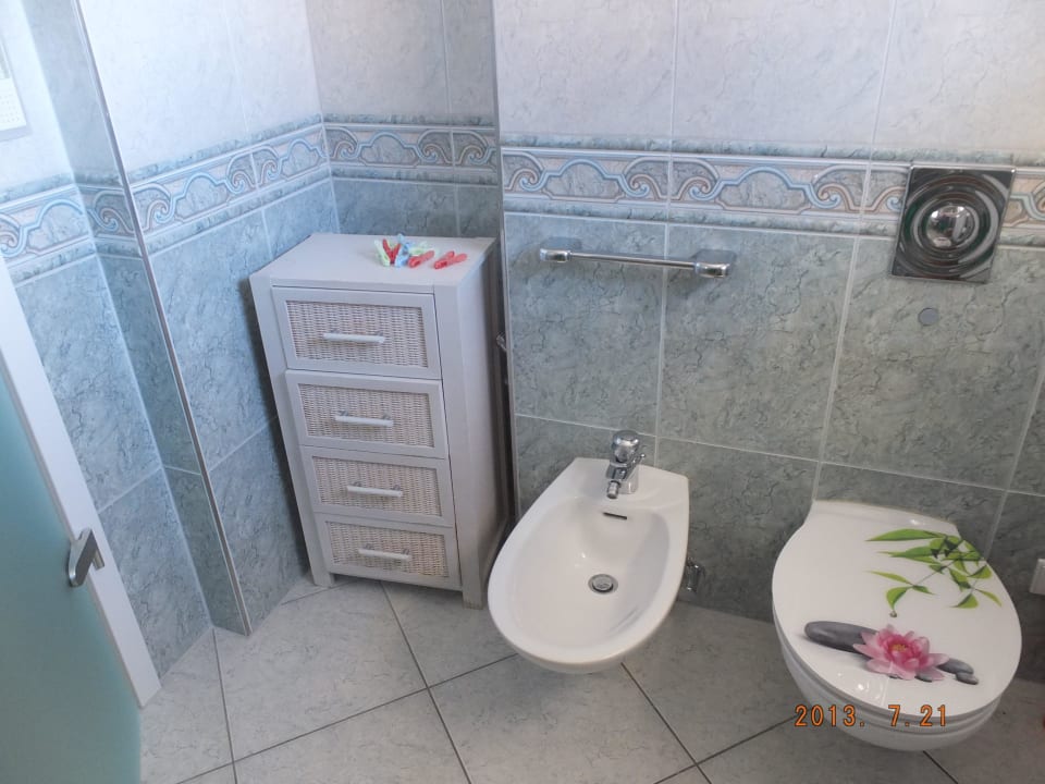 Bad mit Bidet Ferienwohnung Seeschloß Heringsdorf, Appartement 6