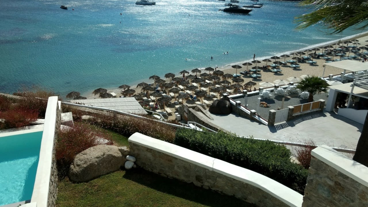 Ausblick Mykonos Blu A Grecotel Resort To Live
