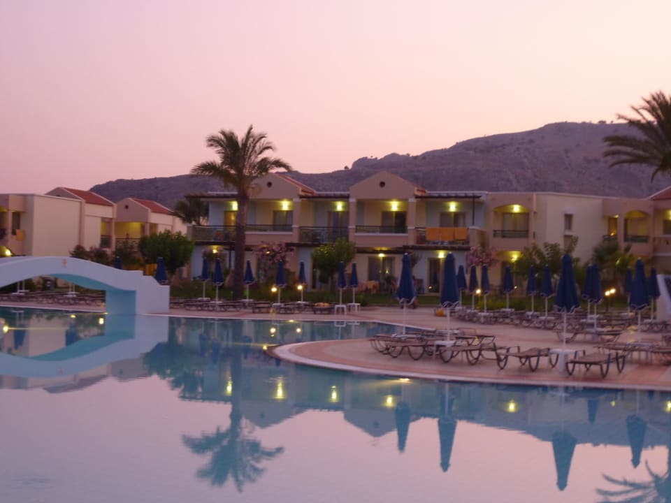 Abendstimmung Lindos Princess Beach Resort & Spa
