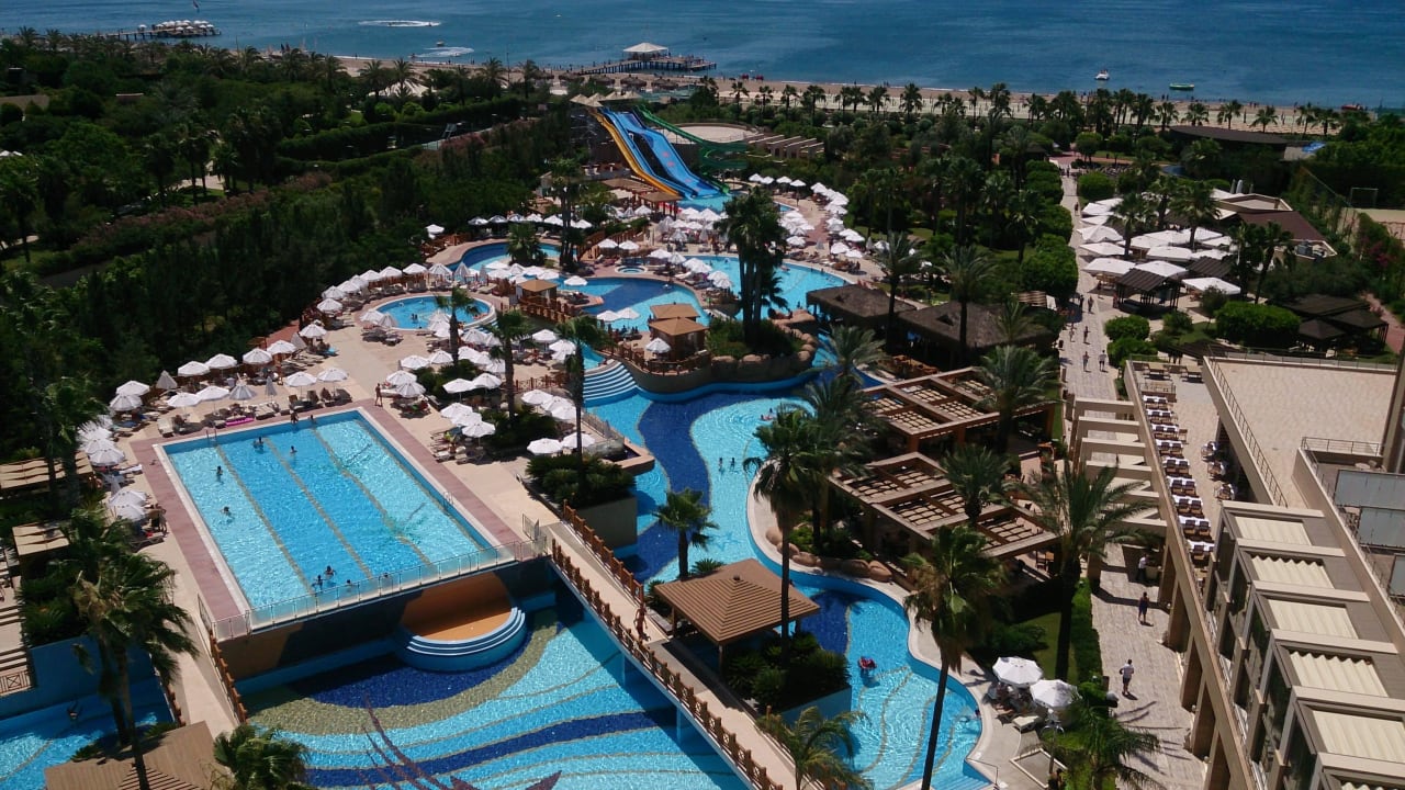 Blick aus dem Zimmer Fame Residence Lara & Spa