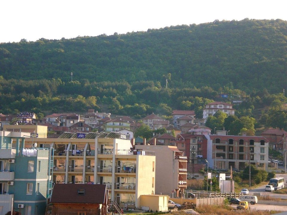 Blick vom Balkon Hotel Cazablanka / Casablanca