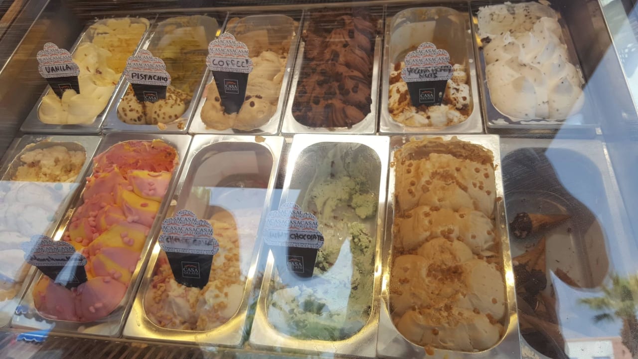 Lody w Creperie Mitsis Rodos Village