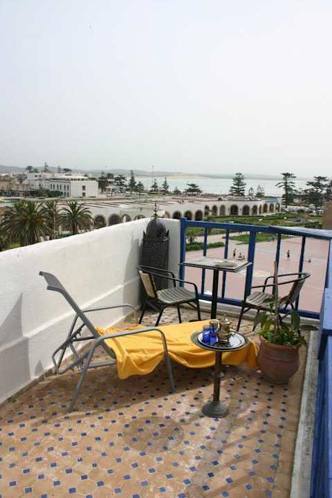 Detalle terraza  Hotel Riad Eowa