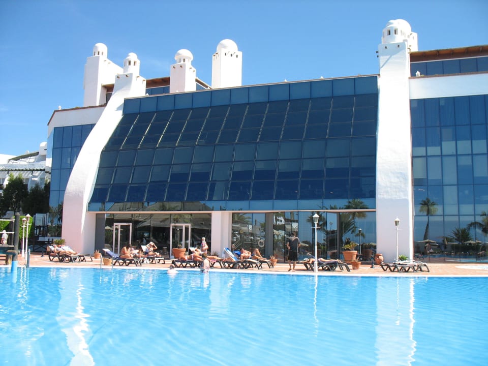 Blick auf den verglasten Speisesaal H10 Timanfaya Palace - Adults only