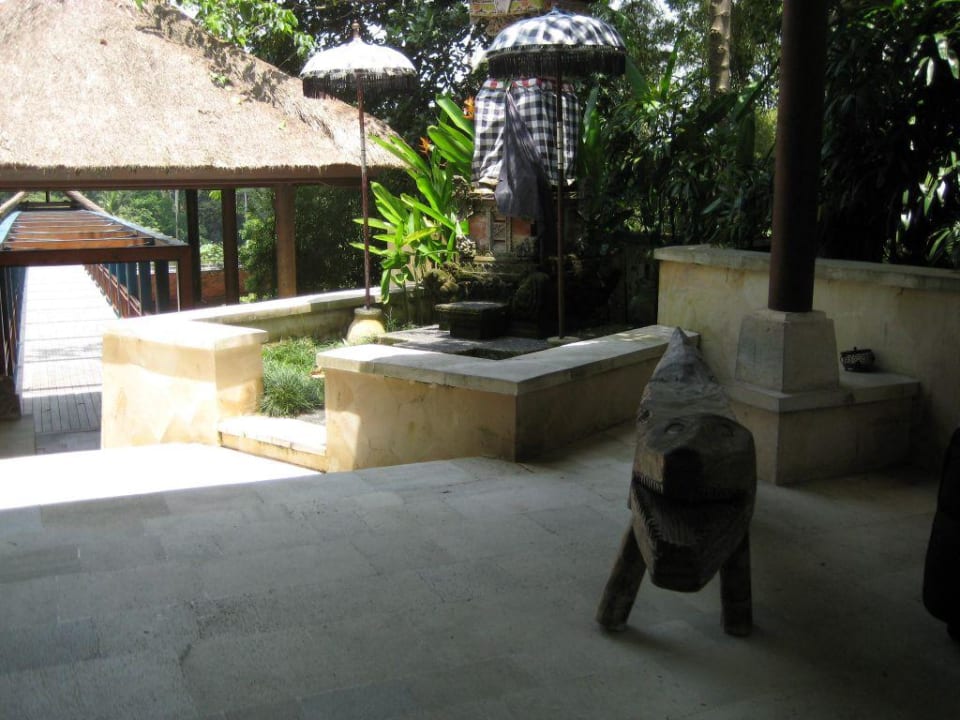Eingang Four Seasons Resort Bali at Sayan