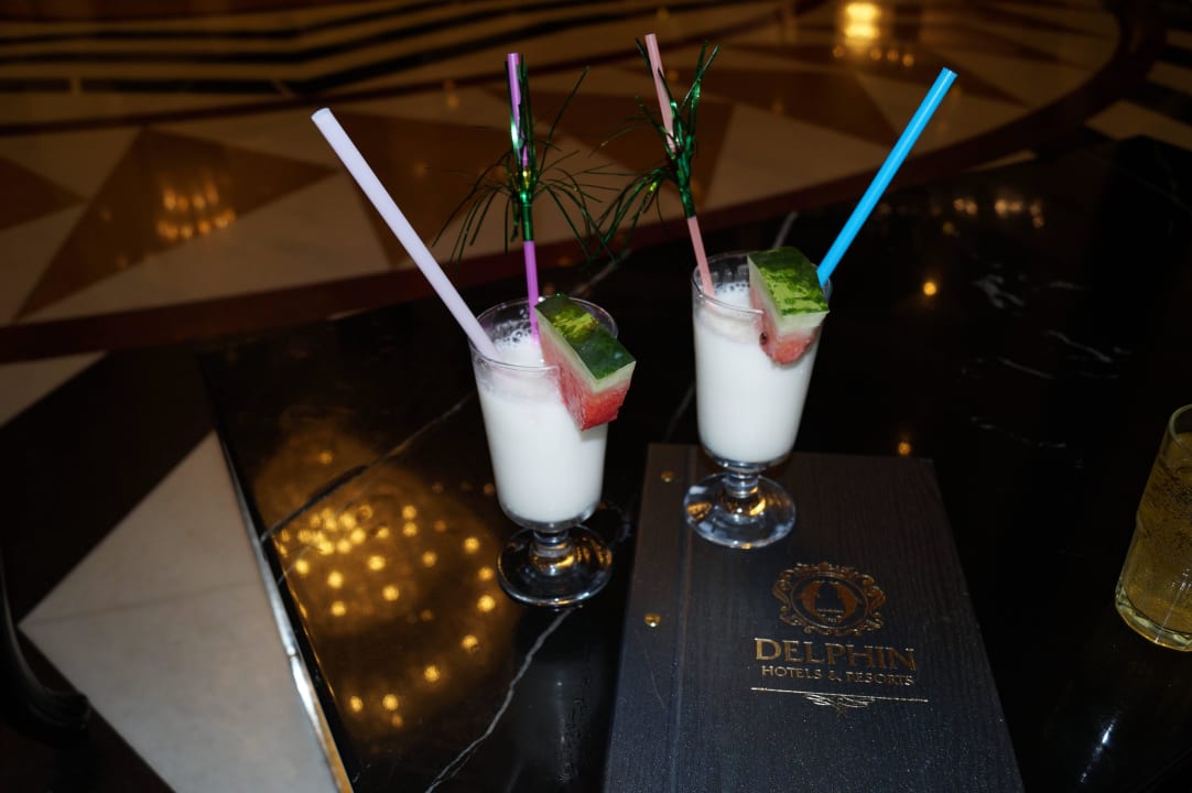 Die guten Cocktails, ein Lob an das Personal  Hotel Delphin Imperial