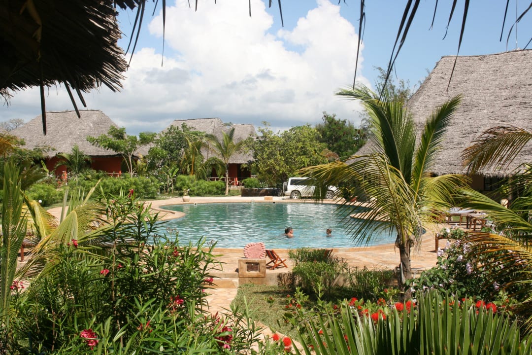 Blick aus unserem Bungalow Spice Island Hotel & Resort